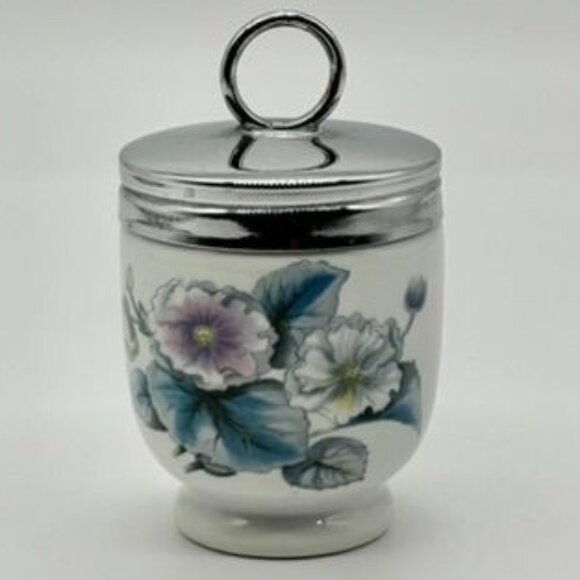 Vintage Royal Worcester Egg Coddler Single Size in the Woodland Pattern 3.5 Inch - Picture 1 of 6